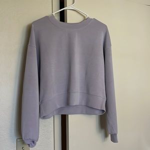 Lululemon cropped crew